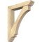 Ekena Millwork Imperial Slat Rough Sawn Bracket w/ Offset Brace, Douglas Fir, 6"W x 30"D x 36"H BKT0604X30X36IMP06RDF - alternate 1